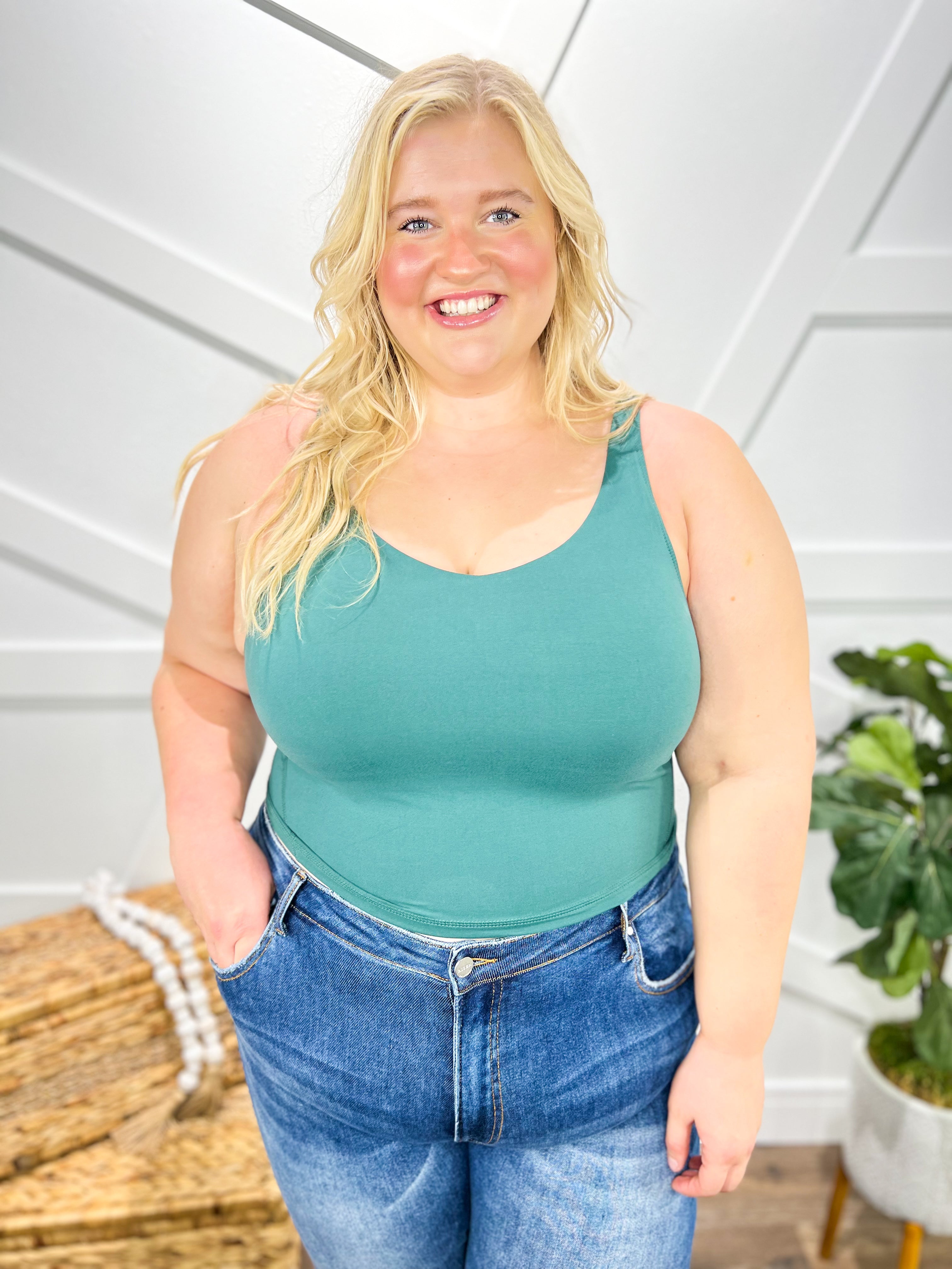 Restock: Capable Of Anything Brami Workout Top-100 Tank/Crop Tops-Rae Mode-Heathered Boho Boutique, Women's Fashion and Accessories in Palmetto, FL