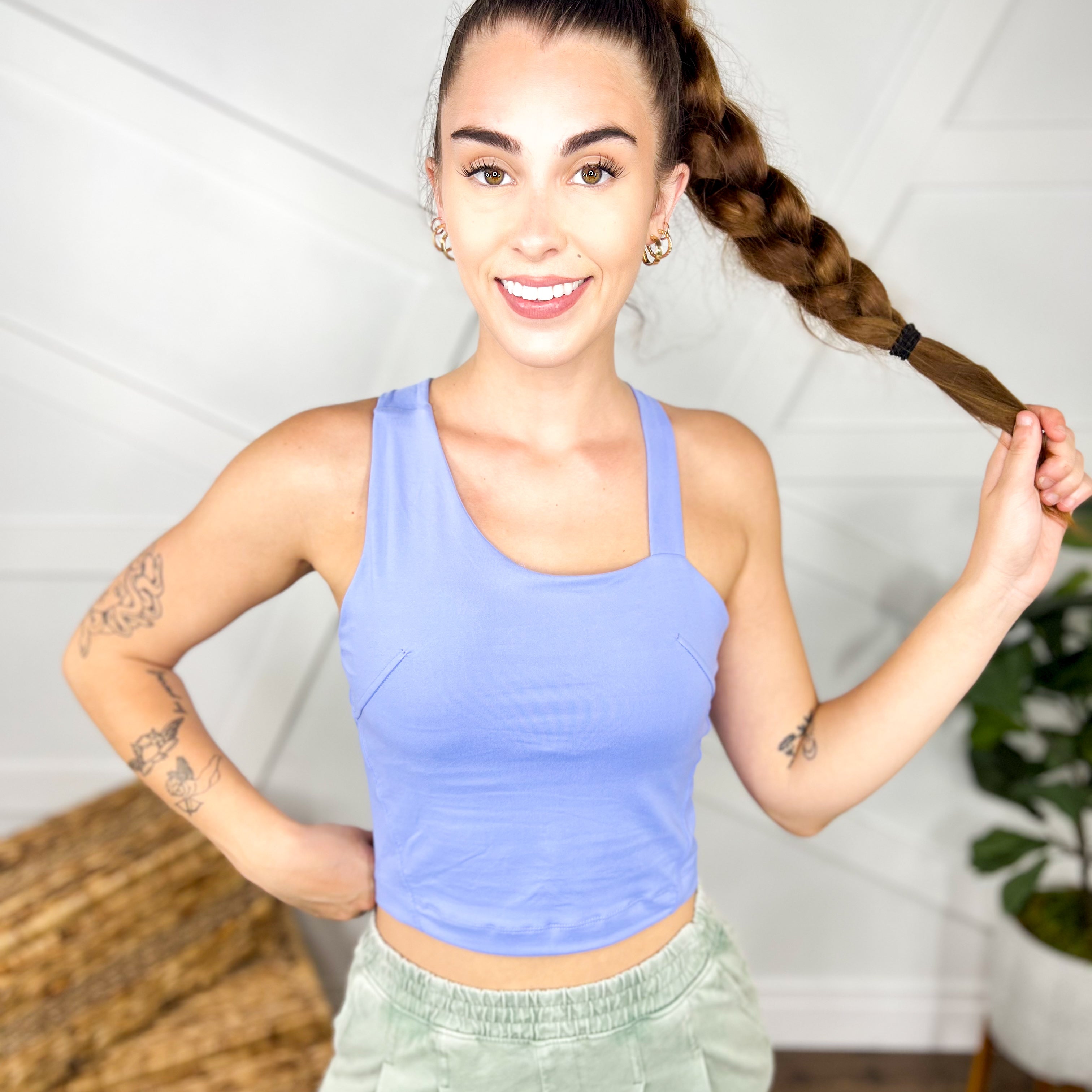 Restock : Final Touches Crop Top-100 Tank/Crop Tops-Rae Mode-Heathered Boho Boutique, Women's Fashion and Accessories in Palmetto, FL