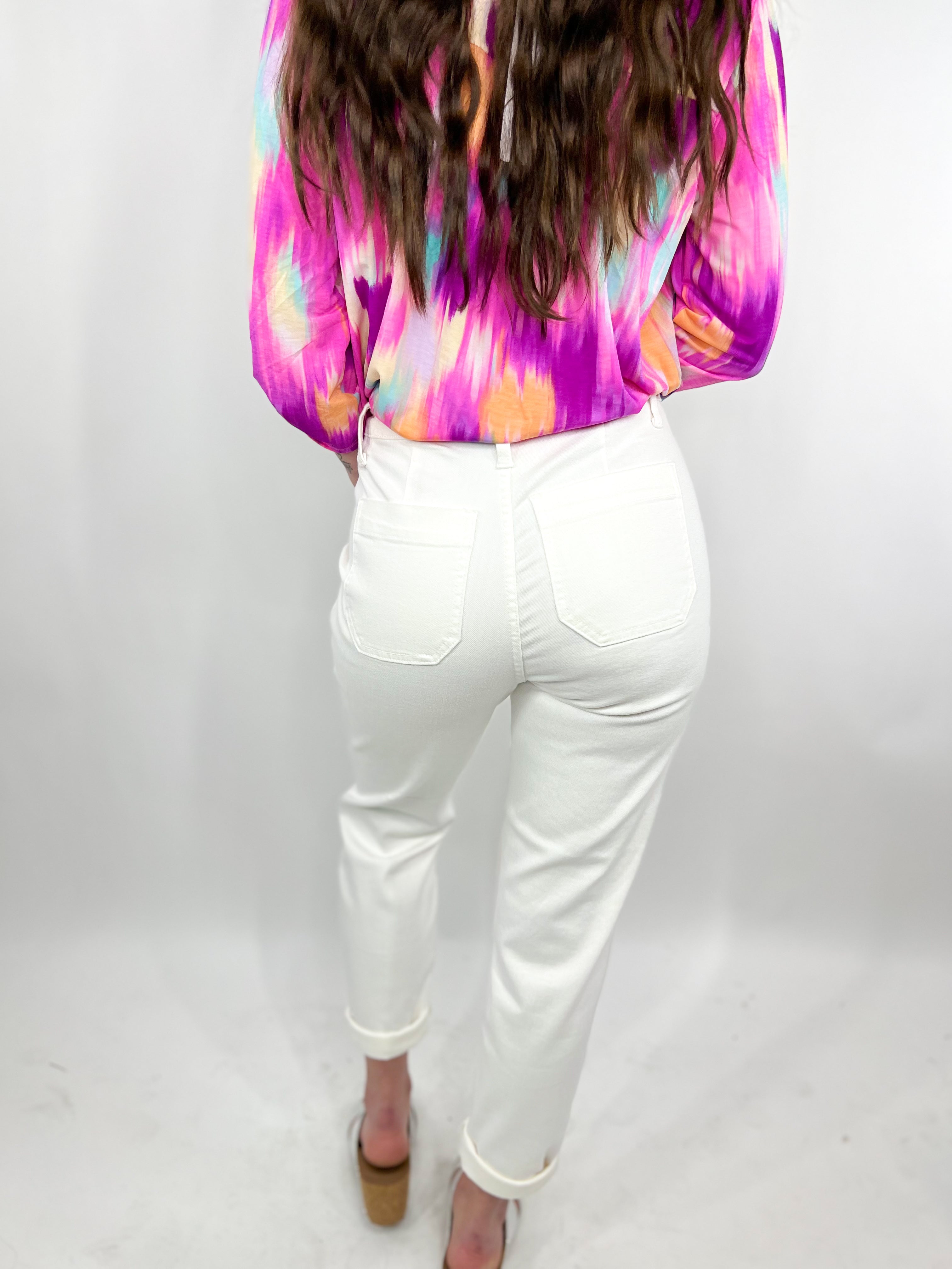 Breaking the Rules Denim Joggers by Judy Blue-190 Jeans-Judy Blue-Heathered Boho Boutique, Women's Fashion and Accessories in Palmetto, FL