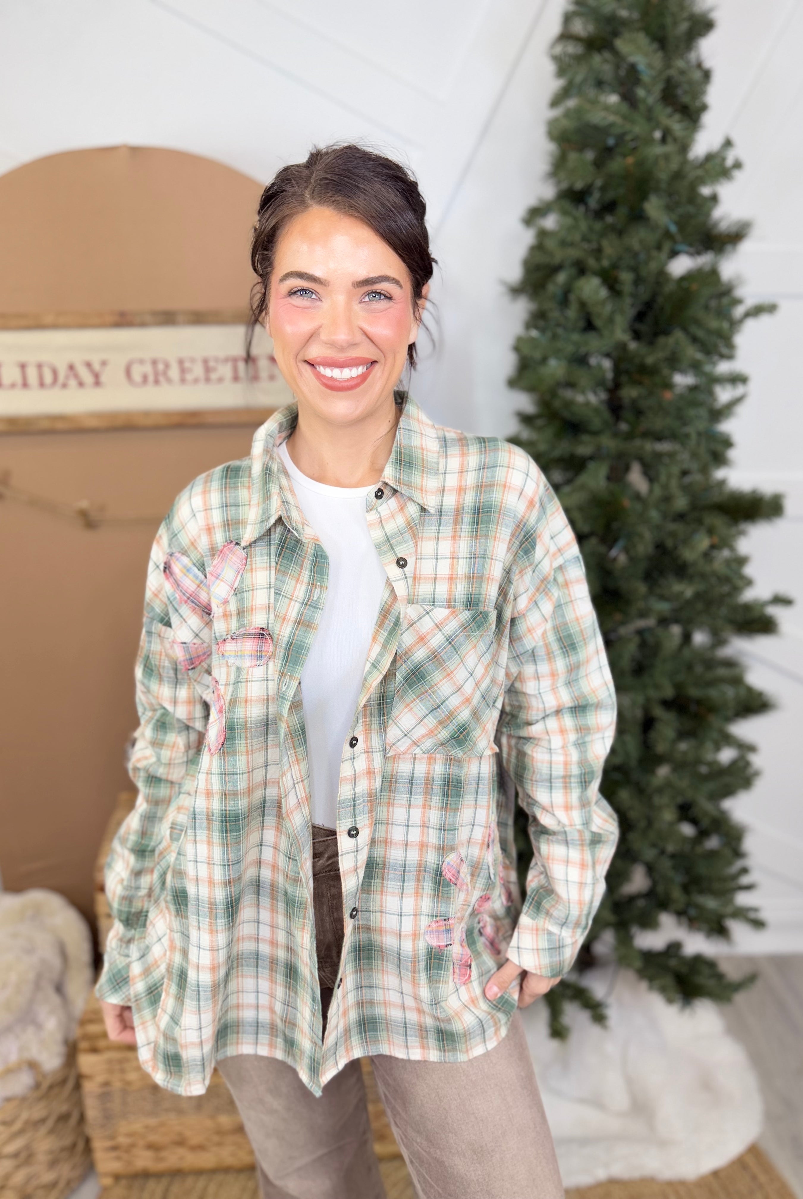 Pure Bliss Top-120 LONG SLEEVE TOPS-ODDI-Heathered Boho Boutique, Women's Fashion and Accessories in Palmetto, FL