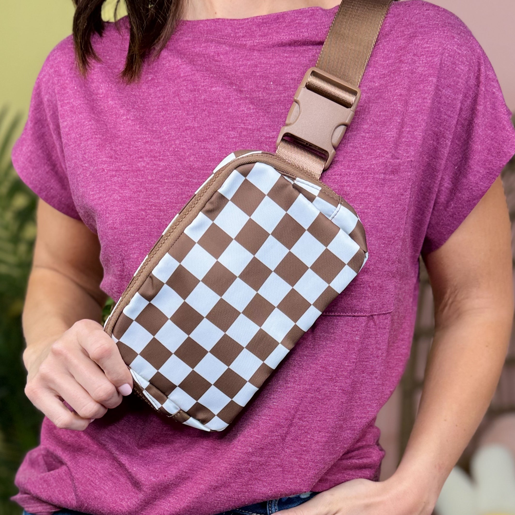 Everyday Styled Belt Bag-320 Bags-ZENANA-Heathered Boho Boutique, Women's Fashion and Accessories in Palmetto, FL