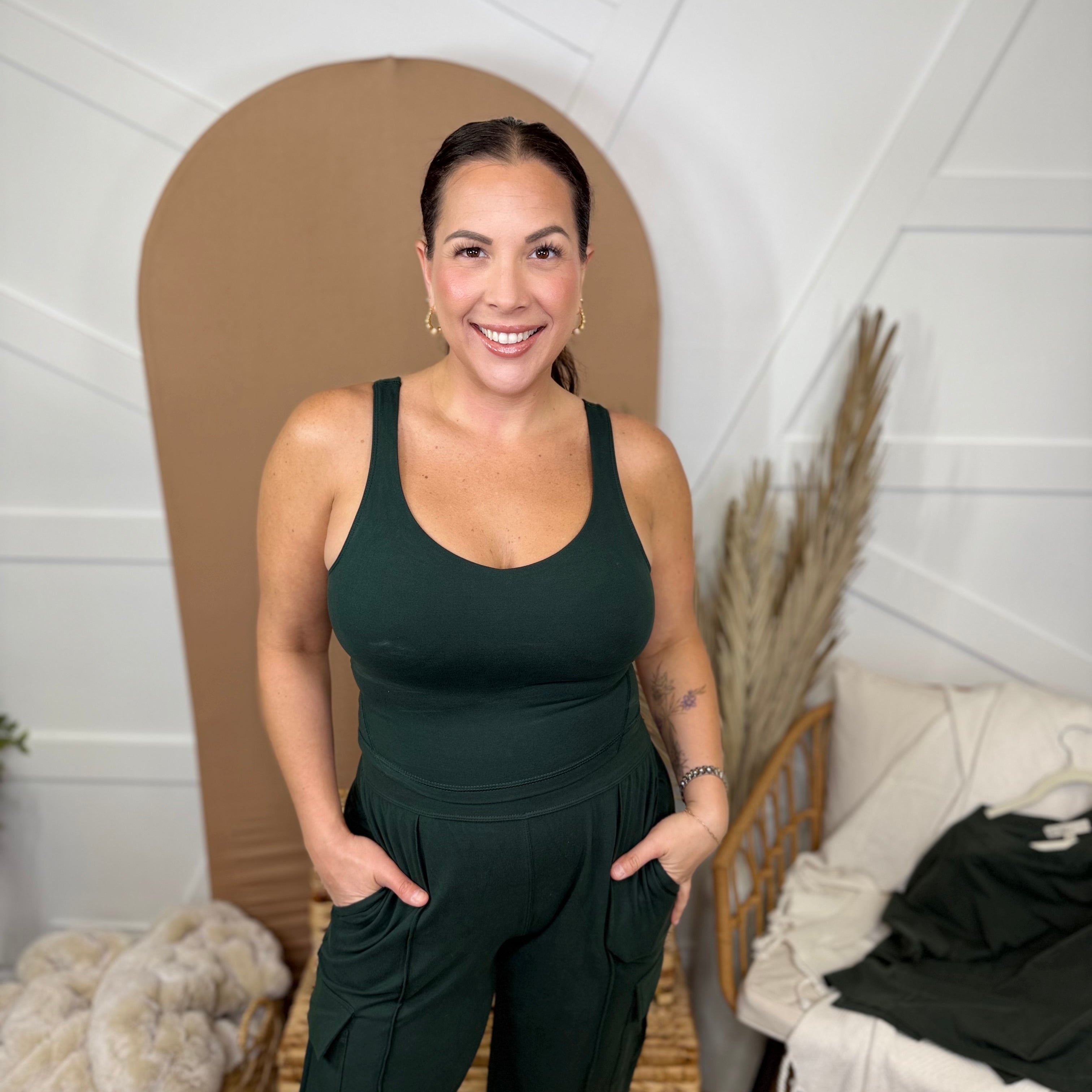 Restock: Capable Of Anything Brami Workout Top-100 Tank/Crop Tops-Rae Mode-Heathered Boho Boutique, Women's Fashion and Accessories in Palmetto, FL