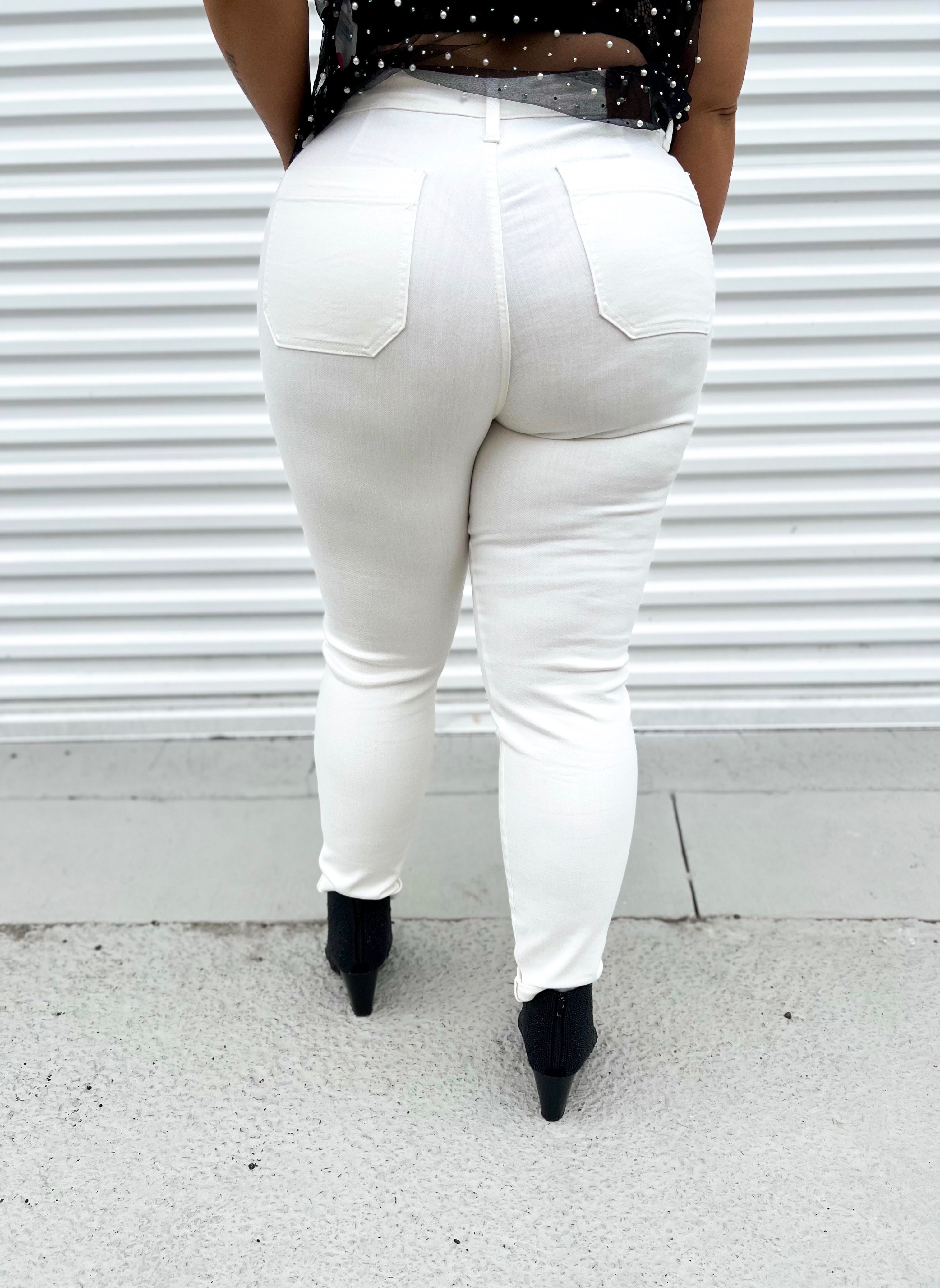 Breaking the Rules Denim Joggers by Judy Blue-190 Jeans-Judy Blue-Heathered Boho Boutique, Women's Fashion and Accessories in Palmetto, FL