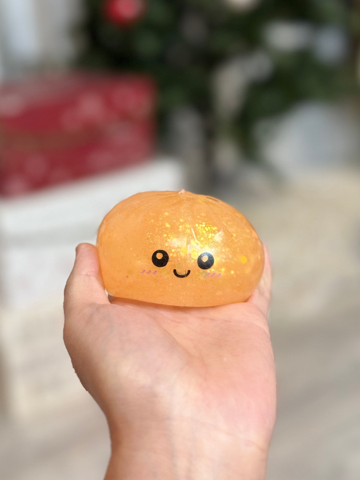 Mystery Glitter & Glow Squishy Dumpling Stress Relief Squeeze Toy-340 Other Accessories-Heathered Boho-Heathered Boho Boutique, Women's Fashion and Accessories in Palmetto, FL