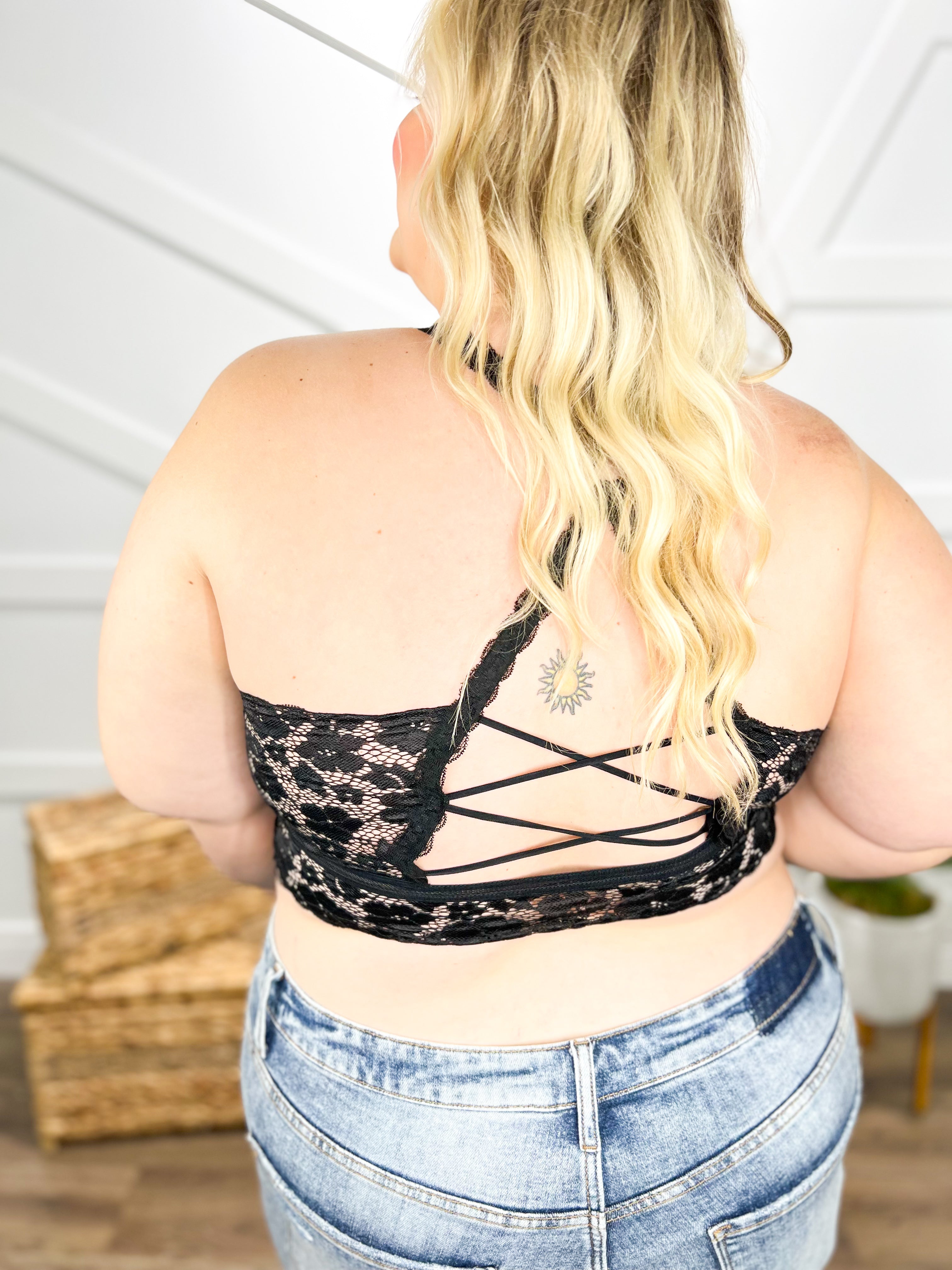 Juliette Lace Bralette (Reg/Curvy)-140 Body Suits/ Intimates-Jady K-Heathered Boho Boutique, Women's Fashion and Accessories in Palmetto, FL