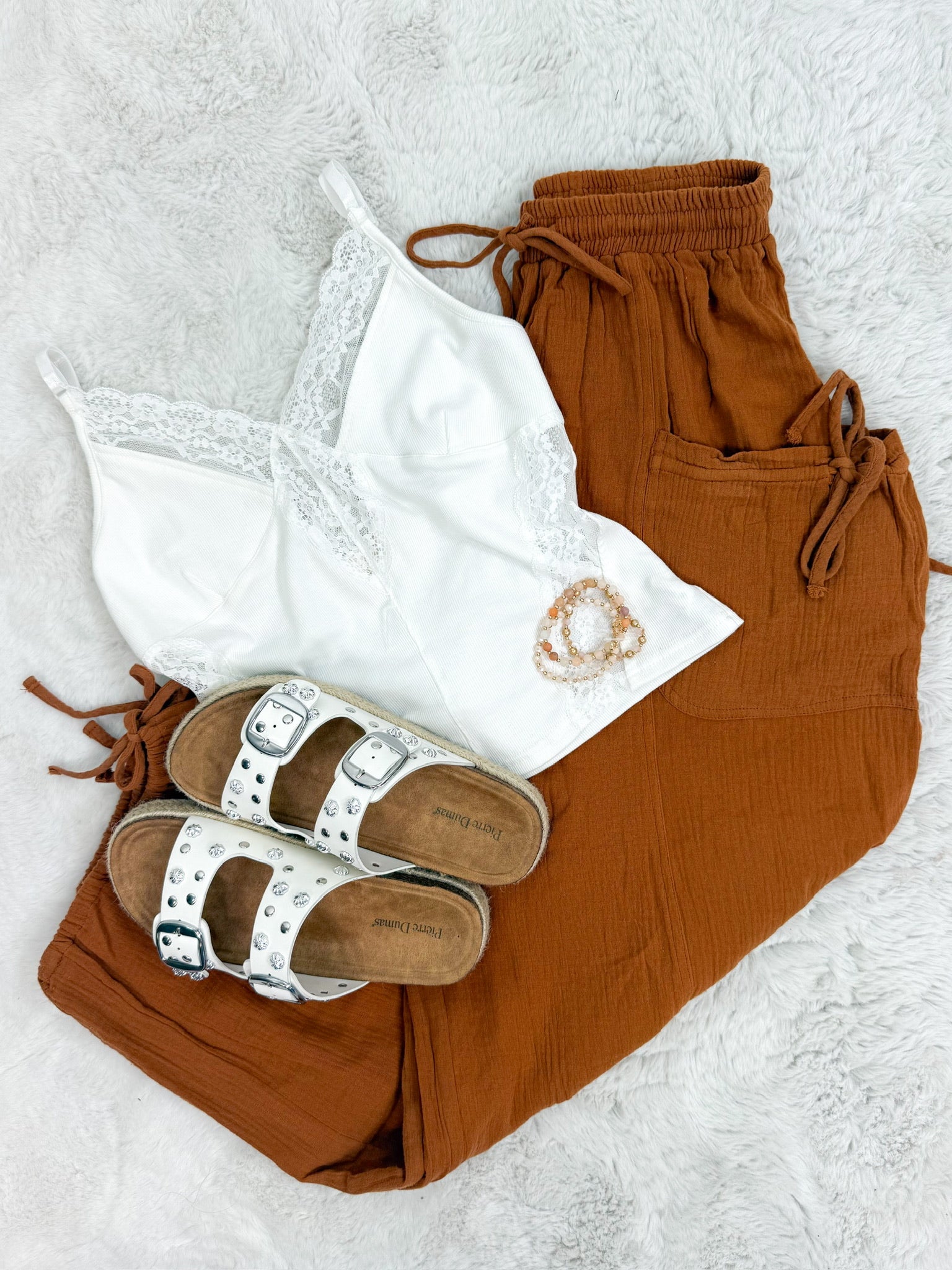 Unspoken Jogger Pants - Camel-150 PANTS-JADE BY JANE-Heathered Boho Boutique, Women's Fashion and Accessories in Palmetto, FL