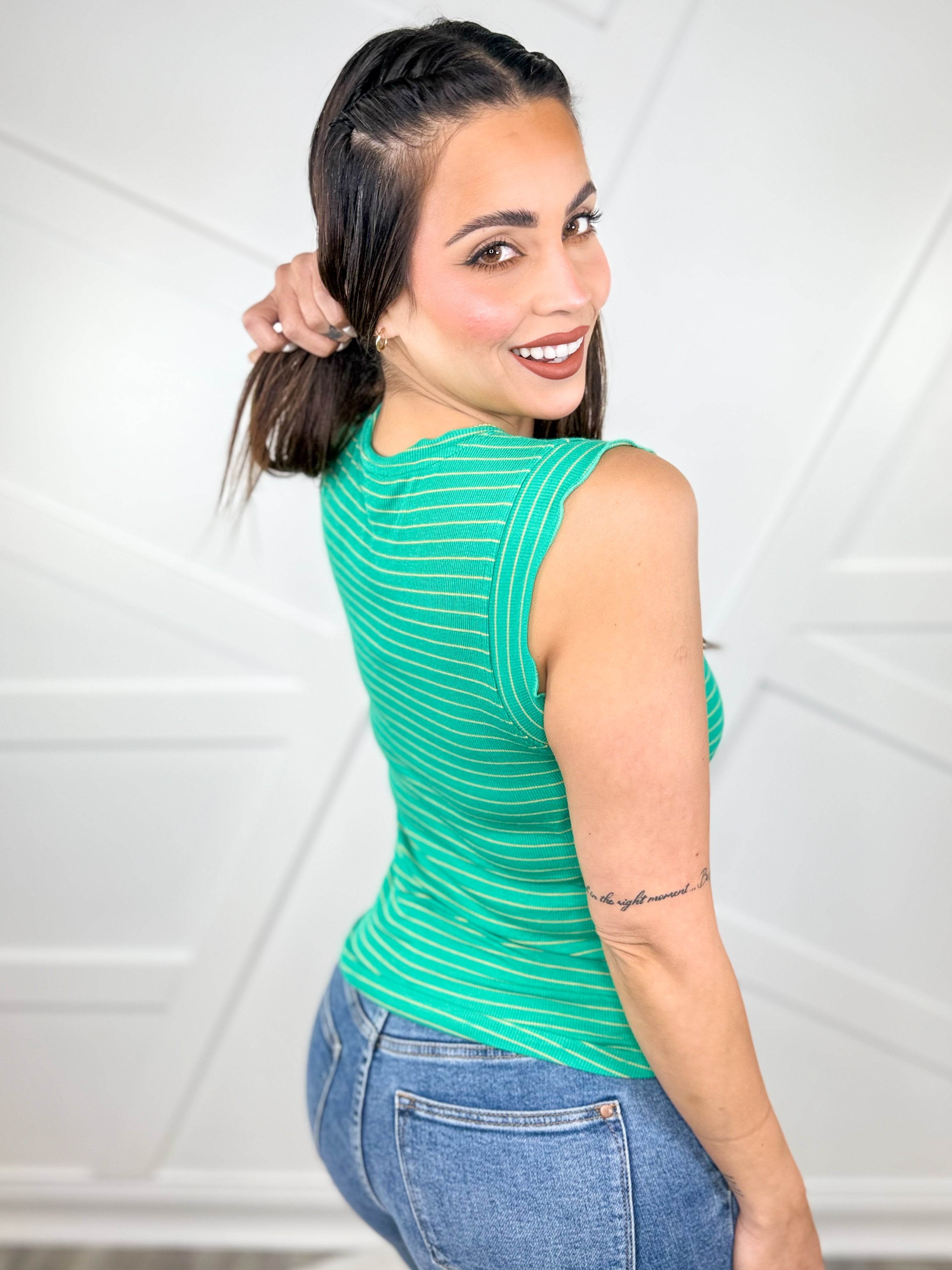 Make an Effort Top-100 Tank/Crop Tops-EE:Some-Heathered Boho Boutique, Women's Fashion and Accessories in Palmetto, FL