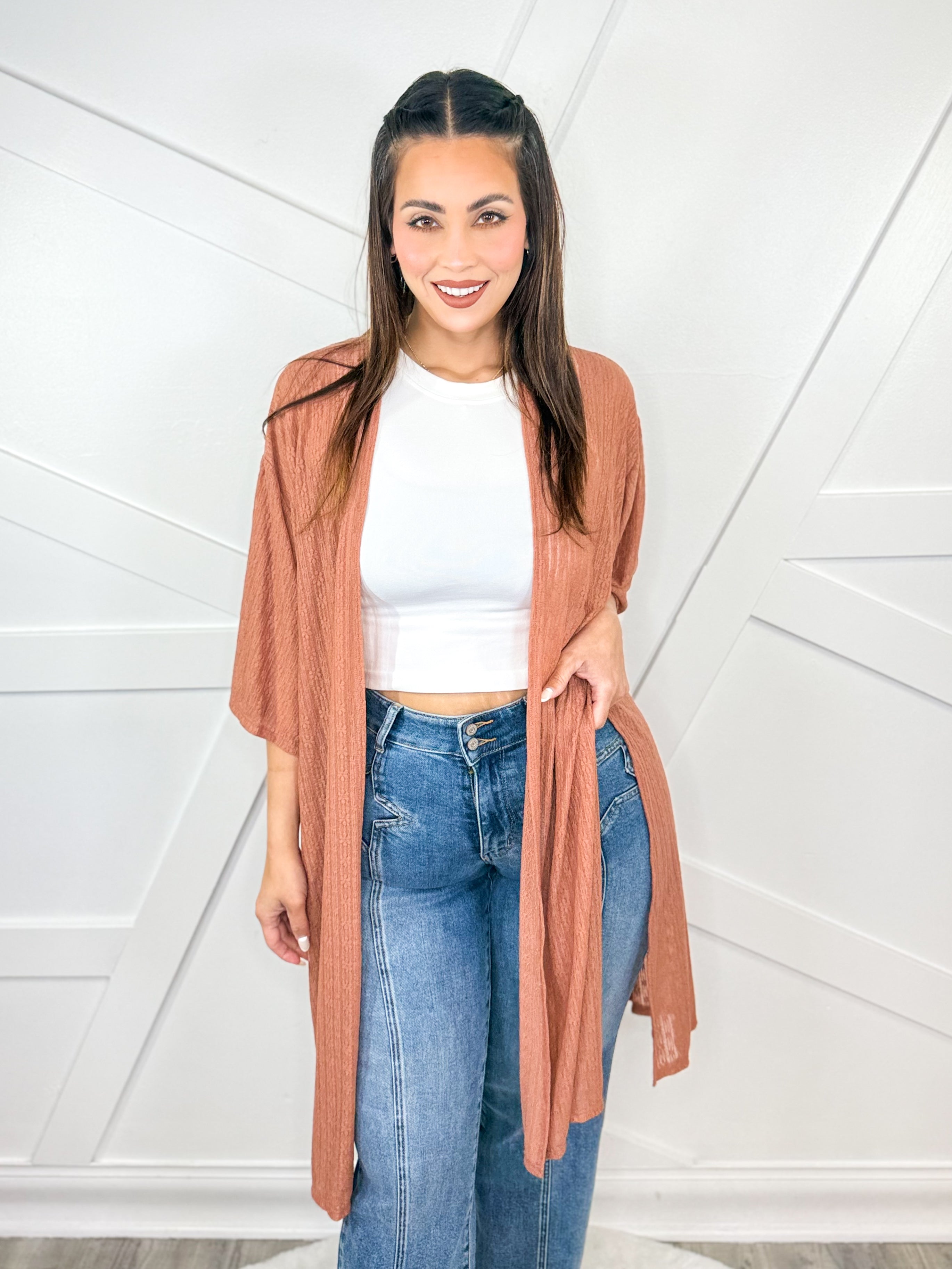 Main Event Cover Up-220 Cardigans/ Kimonos-P.S. Kate-Heathered Boho Boutique, Women's Fashion and Accessories in Palmetto, FL