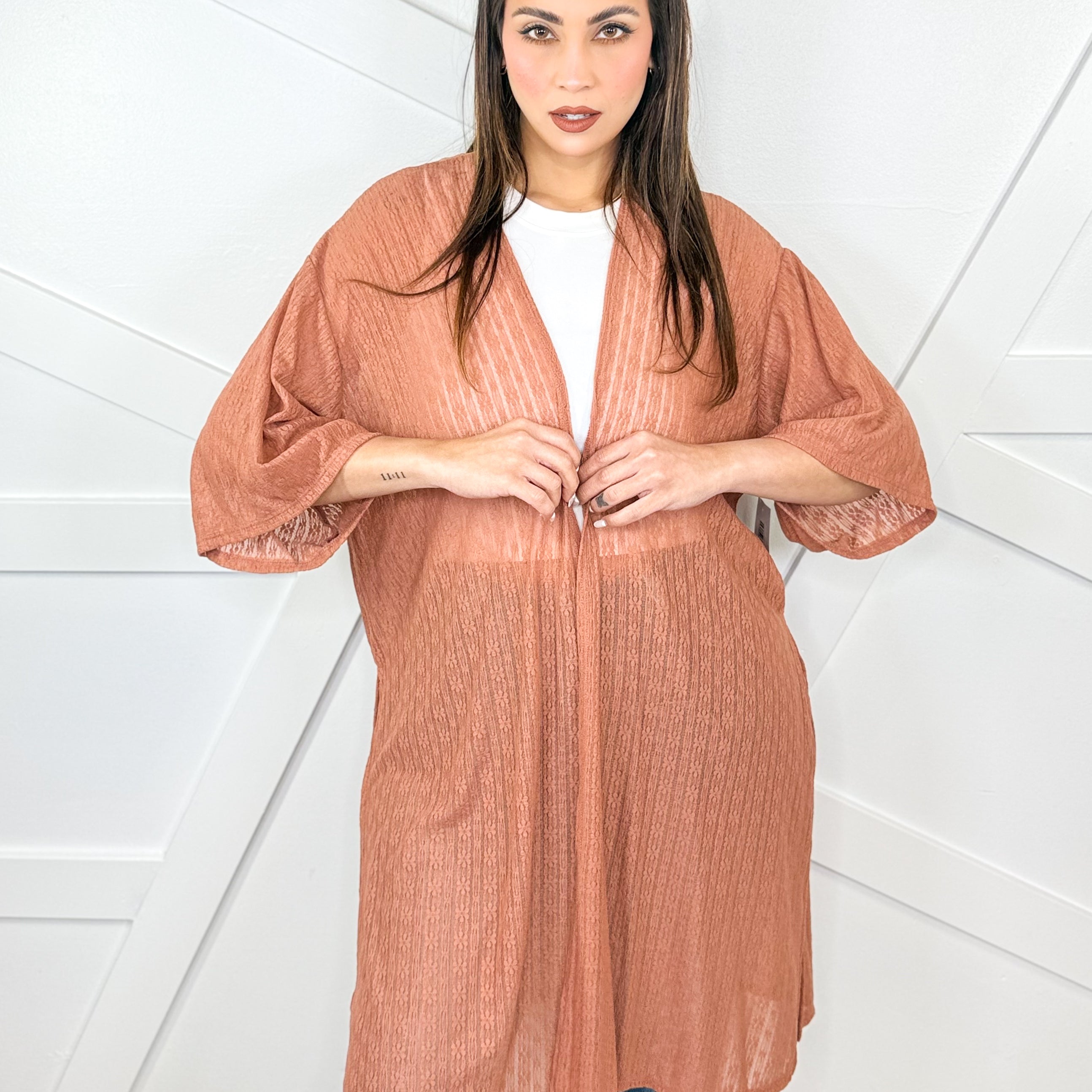 Main Event Cover Up-220 Cardigans/ Kimonos-P.S. Kate-Heathered Boho Boutique, Women's Fashion and Accessories in Palmetto, FL