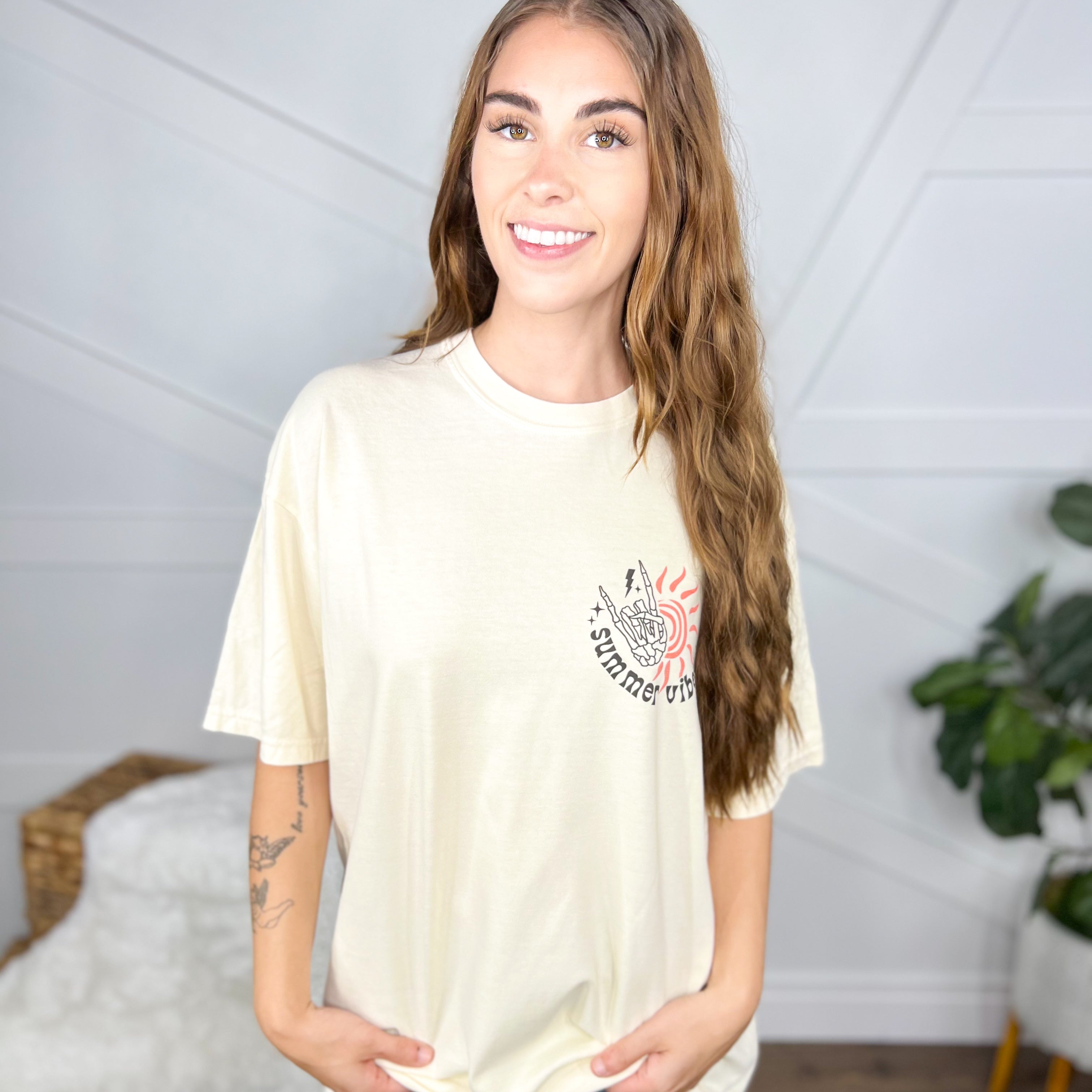 Better When I'm Tan Graphic Tee-130 Graphic Tees-Heathered Boho-Heathered Boho Boutique, Women's Fashion and Accessories in Palmetto, FL