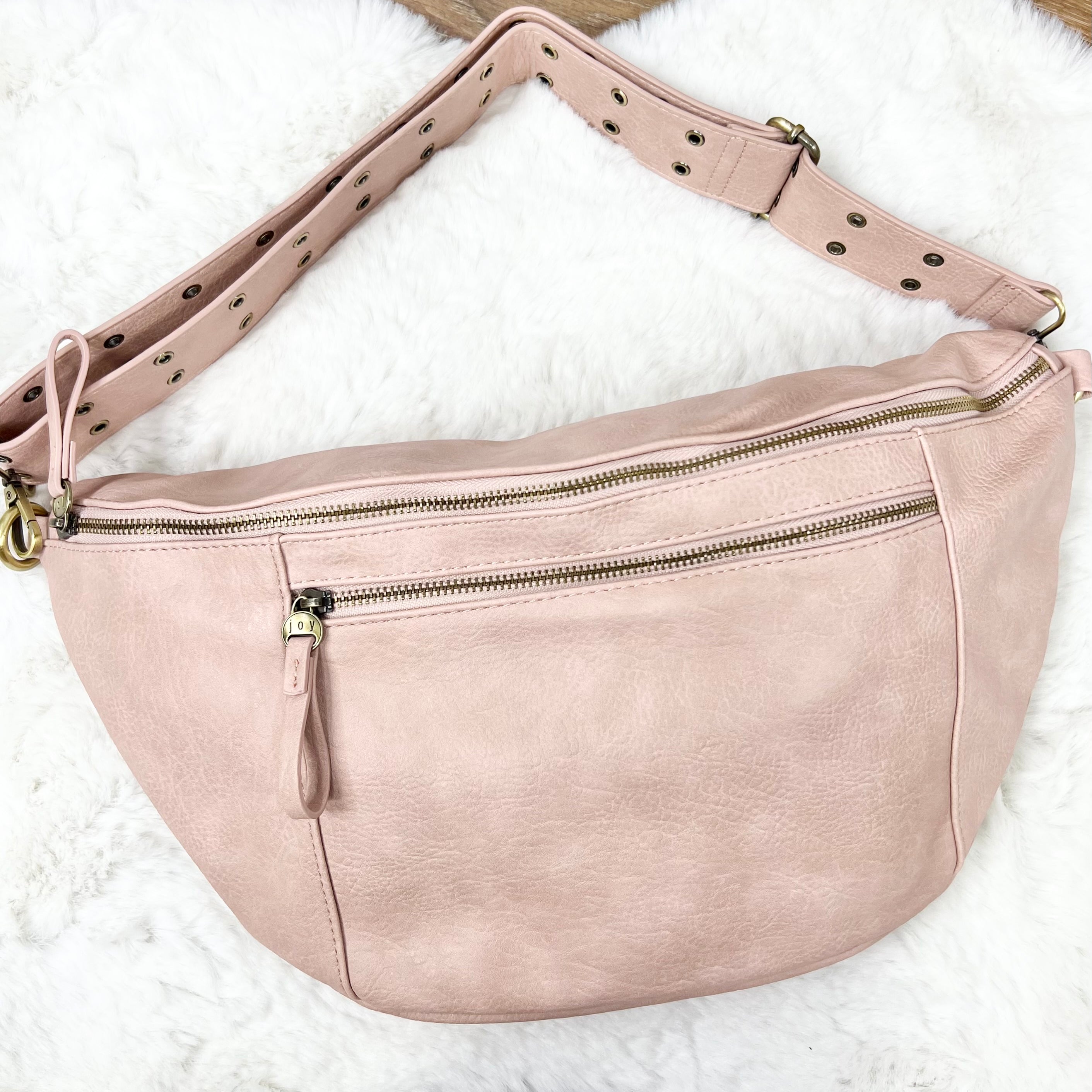 RESTOCK: Mel Large Sling Crossbody Bag-320 Bags-Joy Susan-Heathered Boho Boutique, Women's Fashion and Accessories in Palmetto, FL