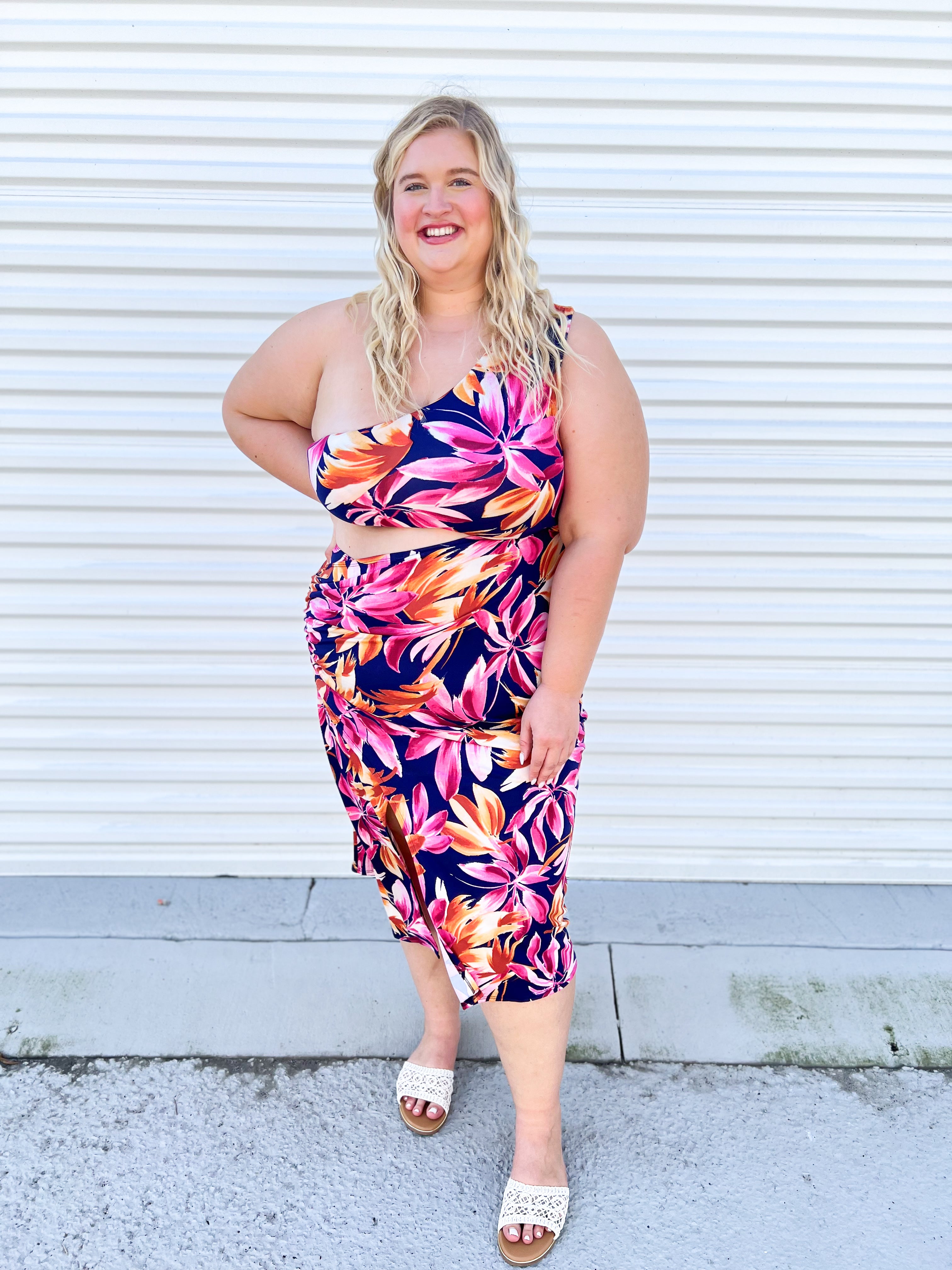 Tropic Like It's Hot Dress-230 Dresses/Jumpsuits/Rompers-Eldridge-Heathered Boho Boutique, Women's Fashion and Accessories in Palmetto, FL