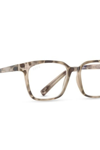 Alex - Cream Tortoise Bluelight Reader-340 Other Accessories-DIFF EYEWEAR / DIME OPTICS-Heathered Boho Boutique, Women's Fashion and Accessories in Palmetto, FL