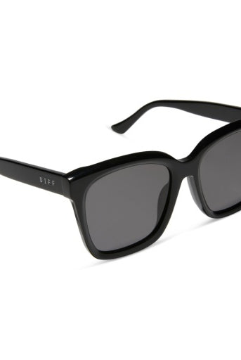 Meredith Black + Grey Sunglasses-340 Other Accessories-DIFF EYEWEAR / DIME OPTICS-Heathered Boho Boutique, Women's Fashion and Accessories in Palmetto, FL