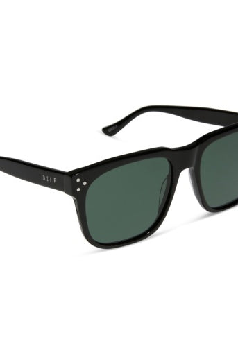 Sicily Black + Grey Sunglasses-340 Other Accessories-DIFF EYEWEAR / DIME OPTICS-Heathered Boho Boutique, Women's Fashion and Accessories in Palmetto, FL