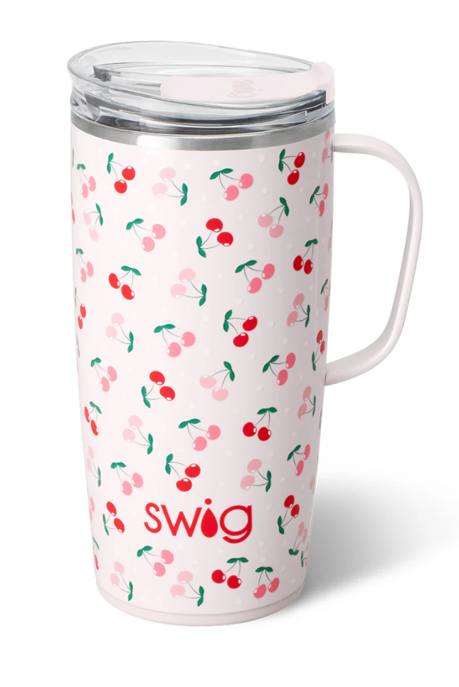 Cherry Pie Swig-340 OTHER ACCESSORIES-Swig-Heathered Boho Boutique, Women's Fashion and Accessories in Palmetto, FL