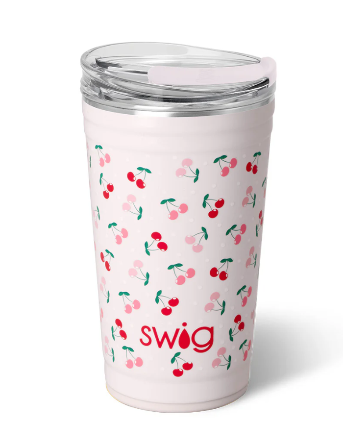 Cherry Pie Swig-340 OTHER ACCESSORIES-Swig-Heathered Boho Boutique, Women's Fashion and Accessories in Palmetto, FL