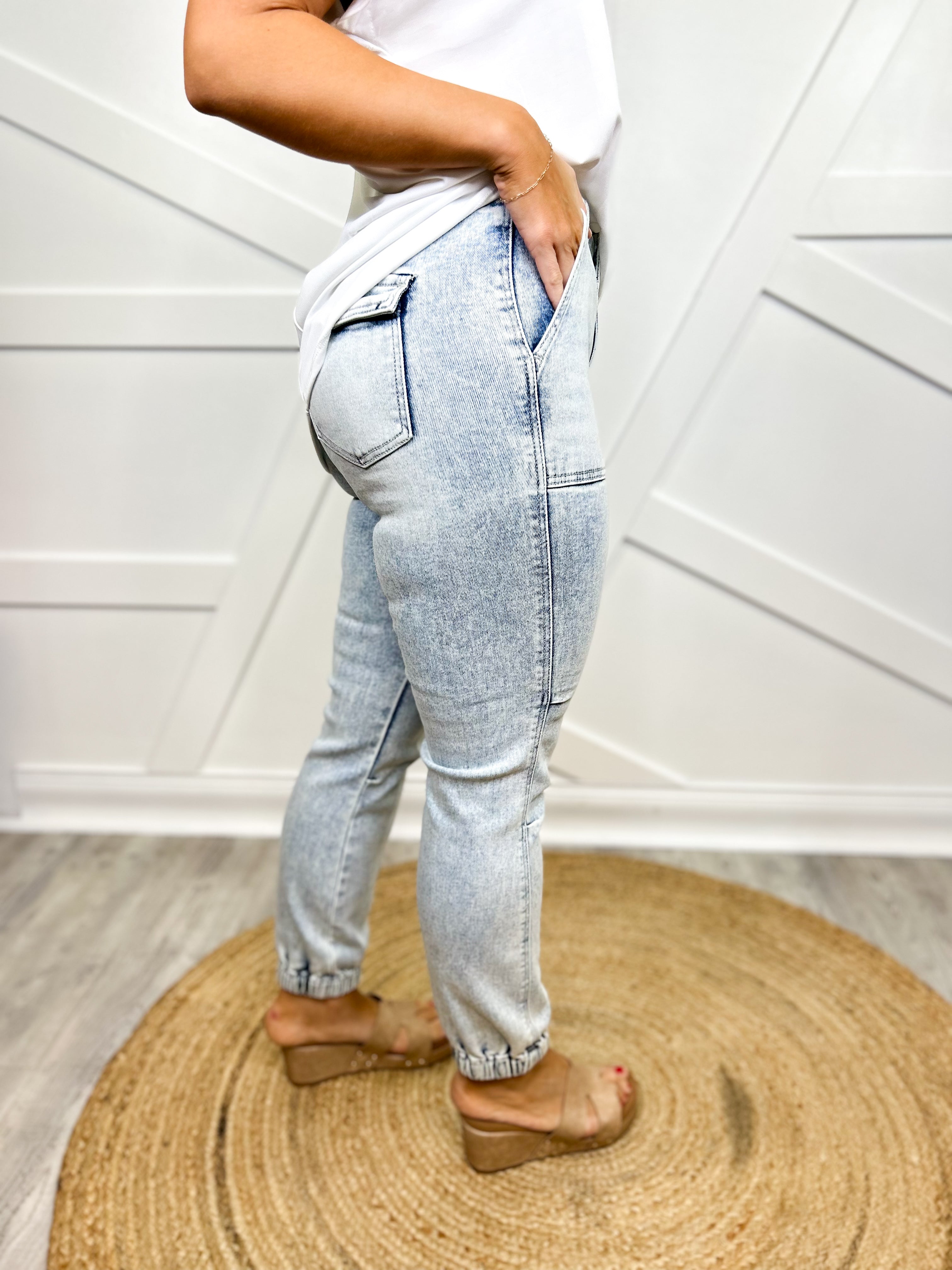 Stroll Along Relaxed Jeans by Risen-190 JEANS-Risen Jeans-Heathered Boho Boutique, Women's Fashion and Accessories in Palmetto, FL