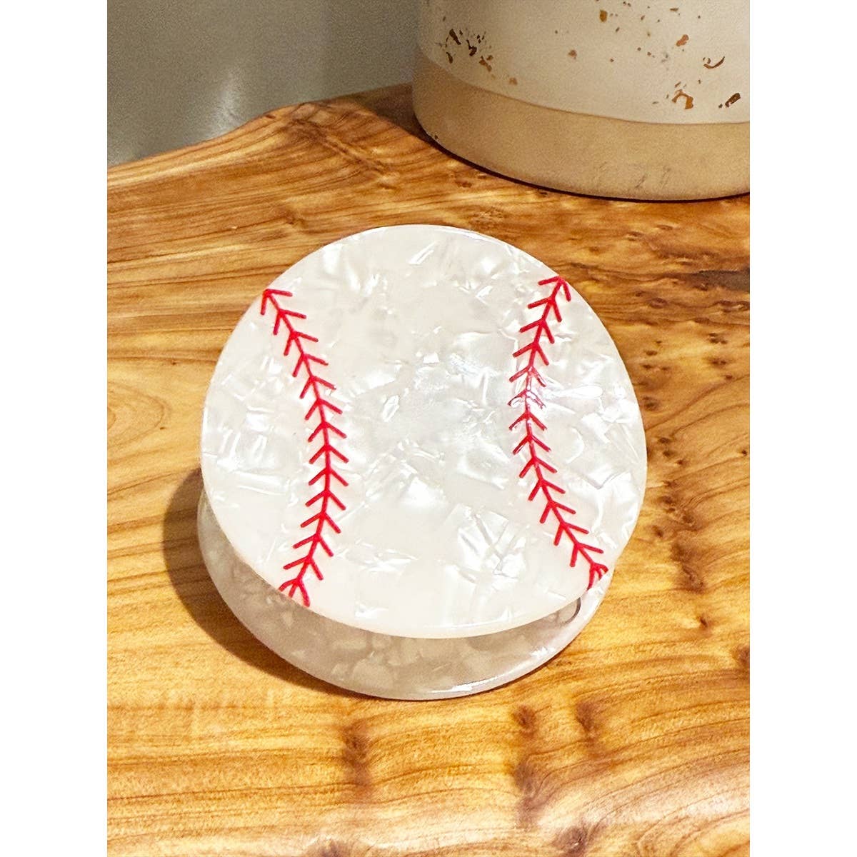 Premium Quality Sports Ball Theme Hair Claw Clip-Love and Repeat-Heathered Boho Boutique, Women's Fashion and Accessories in Palmetto, FL