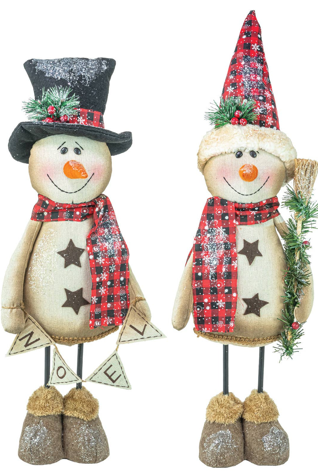 Traditional Standing Snowman-340 Other Accessories-Hanna's Handiworks-Heathered Boho Boutique, Women's Fashion and Accessories in Palmetto, FL