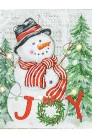 JOY SNOWMAN CARDINAL Light Up Signs-340 Other Accessories-Hanna's Handiworks-Heathered Boho Boutique, Women's Fashion and Accessories in Palmetto, FL