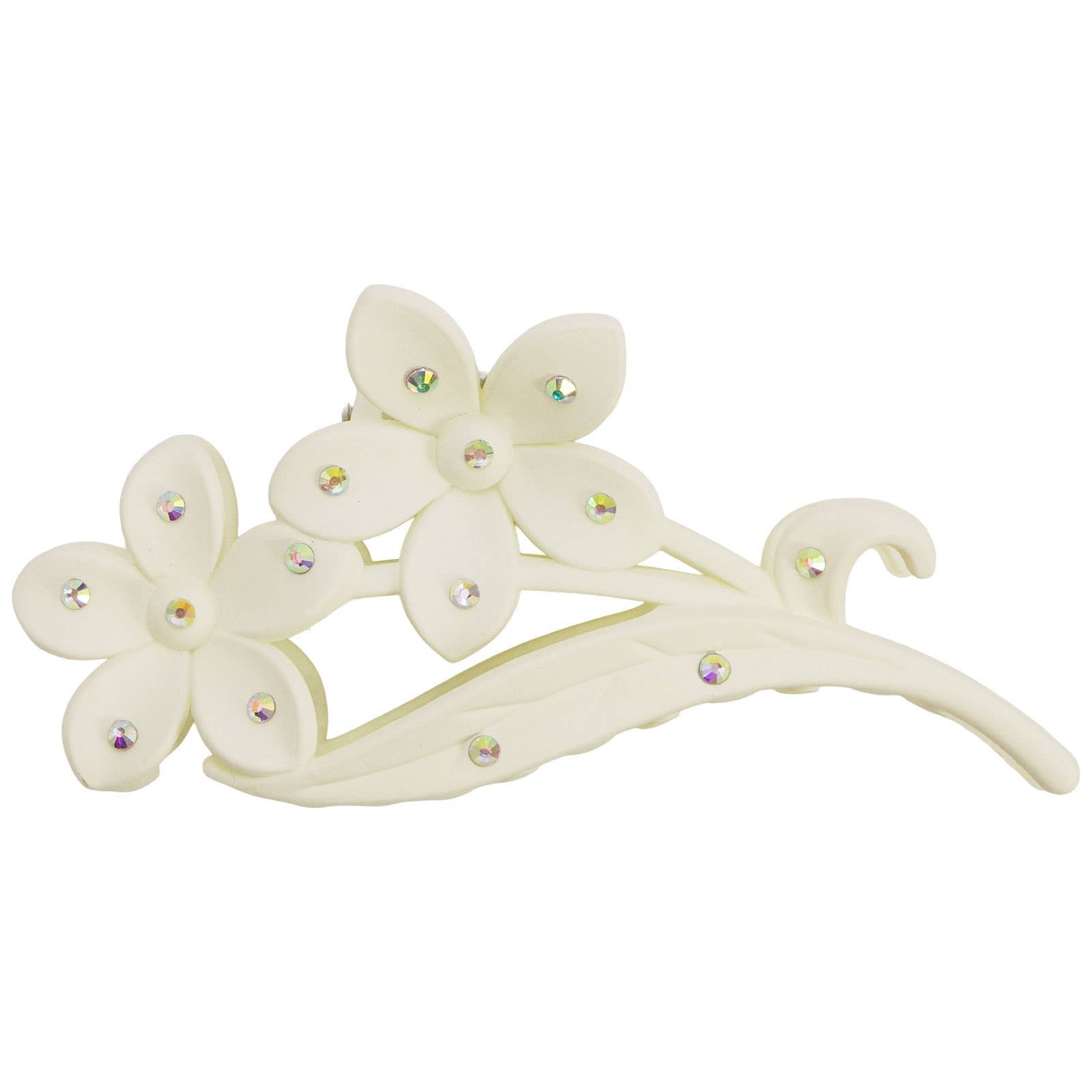Bling Matte Flower Bouquet Hair Claw-Cap Zone-Heathered Boho Boutique, Women's Fashion and Accessories in Palmetto, FL