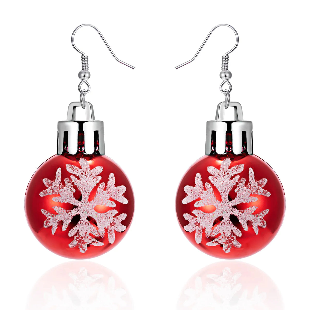 Christmas Bulb Earrings-310 Jewelry-NIHAO JEWELRY-Heathered Boho Boutique, Women's Fashion and Accessories in Palmetto, FL