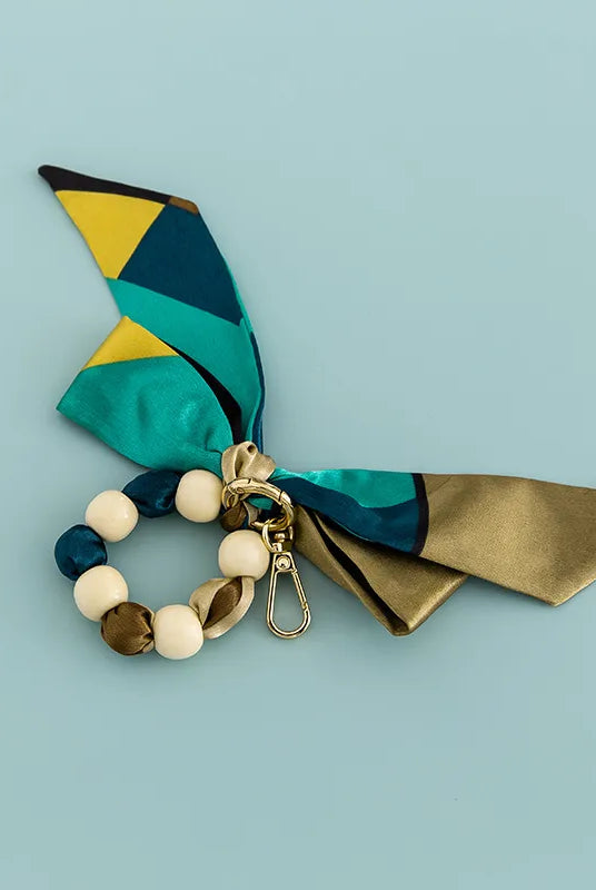 Decorative Scarf Bag Charm-340 Other Accessories-Heathered Boho-Heathered Boho Boutique, Women's Fashion and Accessories in Palmetto, FL