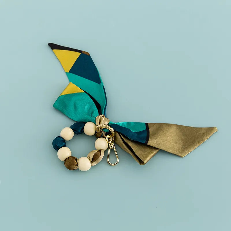 Decorative Scarf Bag Charm-340 Other Accessories-Heathered Boho-Heathered Boho Boutique, Women's Fashion and Accessories in Palmetto, FL