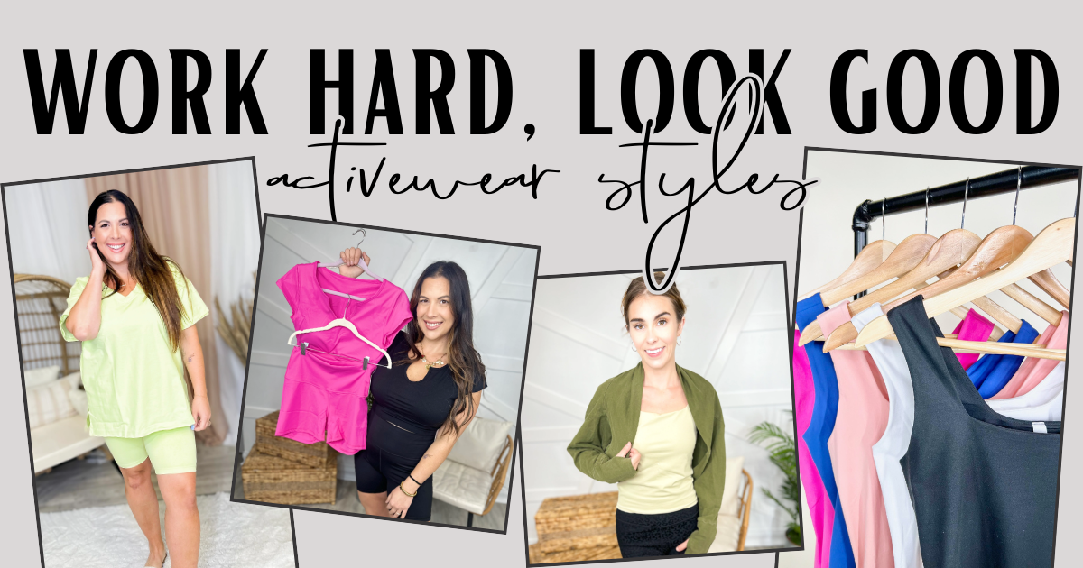 Shop Activewear Collection | Heathered Boho Boutique | Palmetto, FL