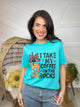 I Take my Coffee on the Rocks Graphic Tee-130 Graphic Tees-Heathered Boho-Heathered Boho Boutique, Women's Fashion and Accessories in Palmetto, FL