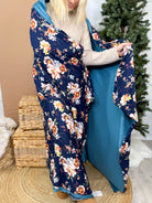 Twilight Blossom Dreamer Blanket-340 Other Accessories-Heathered Boho-Heathered Boho Boutique, Women's Fashion and Accessories in Palmetto, FL