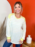 Show Your Stripes Top-120 LONG SLEEVE TOPS-Lovely Melody-Heathered Boho Boutique, Women's Fashion and Accessories in Palmetto, FL