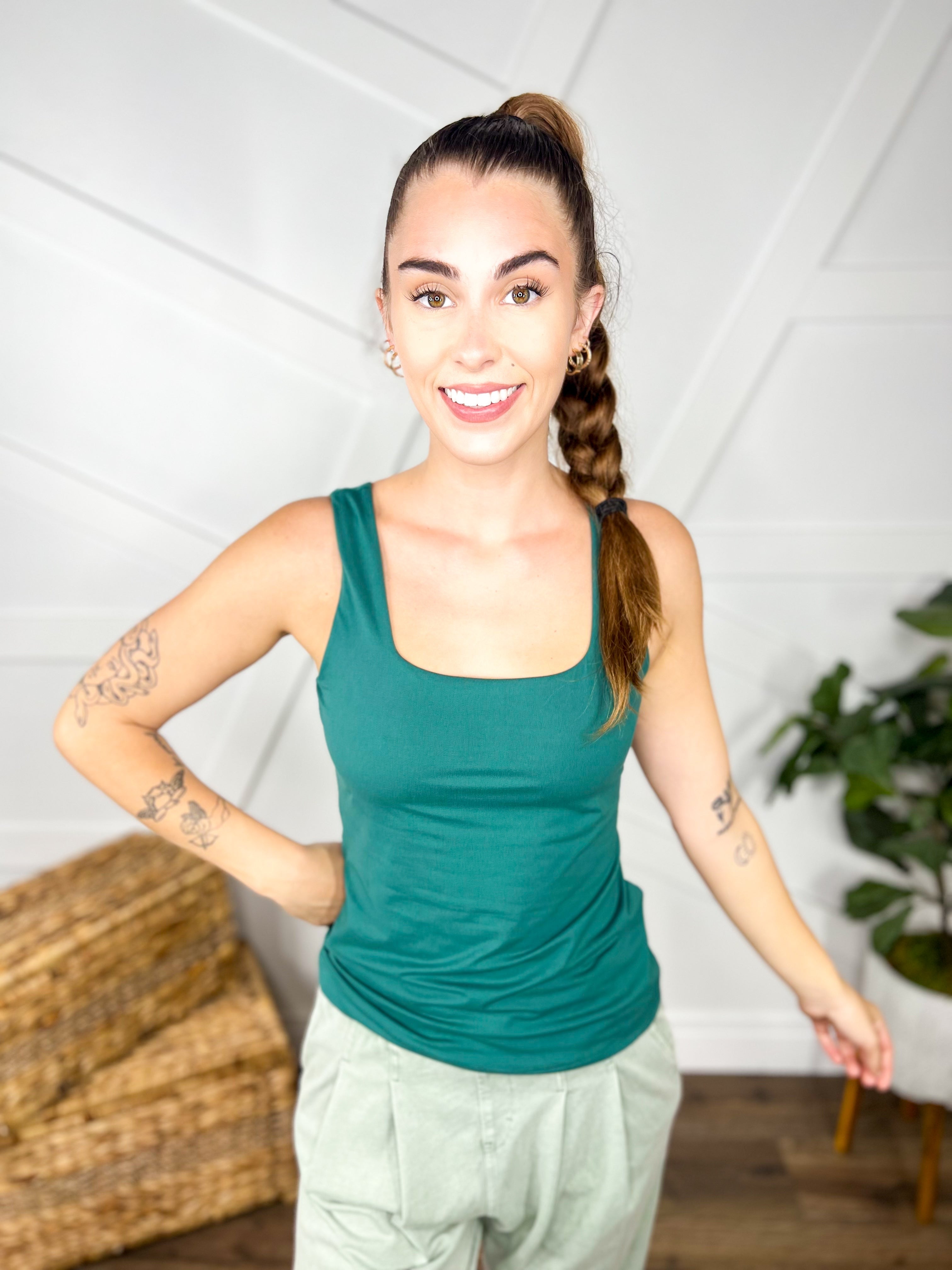 RESTOCK: Ready As Ever Tank Top-100 Tank/Crop Tops-Rae Mode-Heathered Boho Boutique, Women's Fashion and Accessories in Palmetto, FL