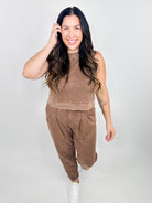 RESTOCK : Game Time Cotton Joggers-150 PANTS-Rae Mode-Heathered Boho Boutique, Women's Fashion and Accessories in Palmetto, FL