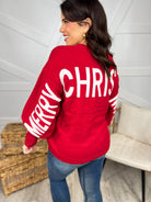 Ho Ho Ho Sweater-125 Sweater-Mello-Heathered Boho Boutique, Women's Fashion and Accessories in Palmetto, FL