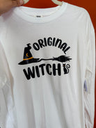 Original Witch Graphic Long Sleeve-130 Graphic Tees-Heathered Boho-Heathered Boho Boutique, Women's Fashion and Accessories in Palmetto, FL
