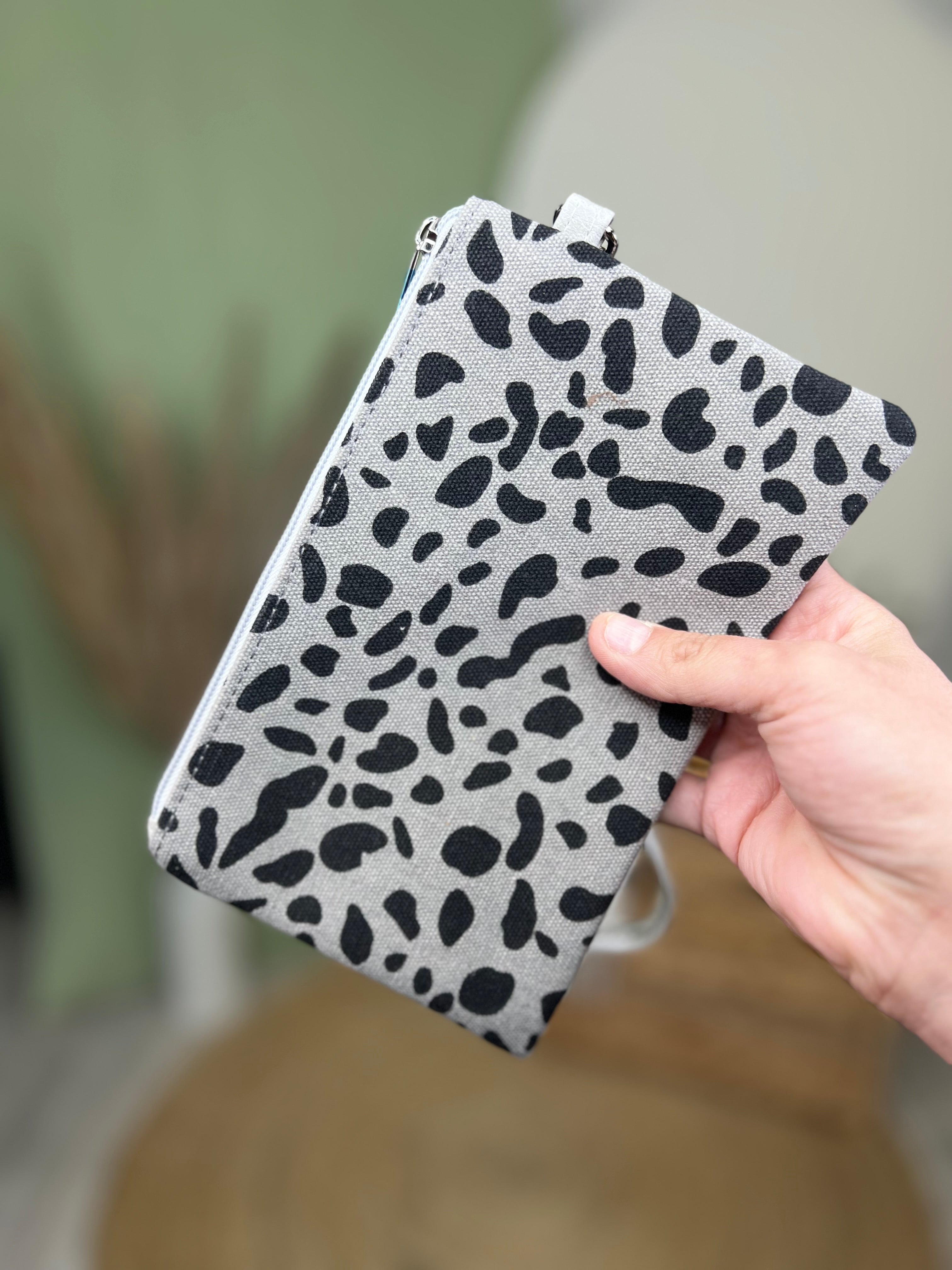 Wristlet Pouch Bag-320 Bags-Clovered Accessories-Heathered Boho Boutique, Women's Fashion and Accessories in Palmetto, FL