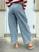 First Rodeo Pants-150 PANTS-EASEL-Heathered Boho Boutique, Women's Fashion and Accessories in Palmetto, FL