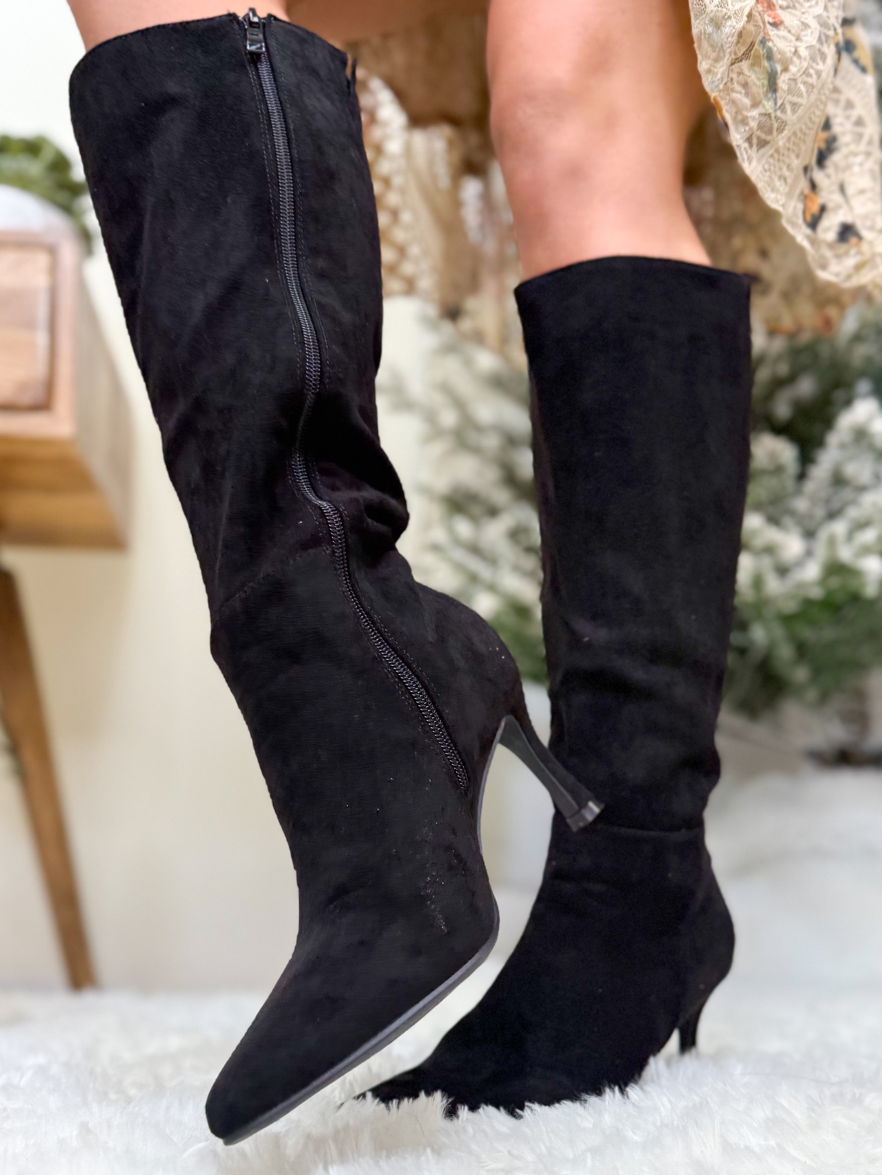 Kaylee Boots-350 SHOES-Top Guy-Heathered Boho Boutique, Women's Fashion and Accessories in Palmetto, FL
