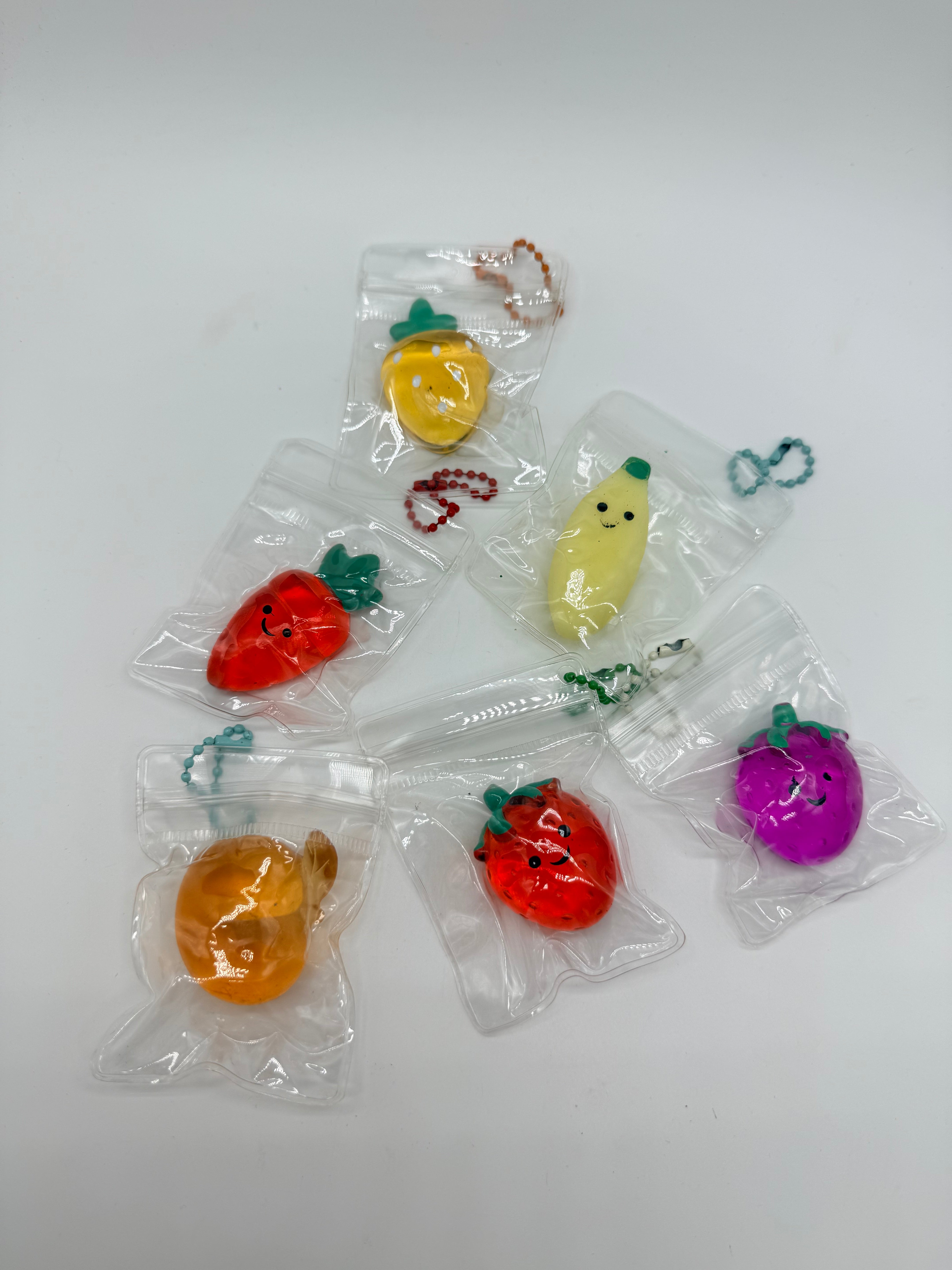 Tiny Fruit Squish Toy-340 Other Accessories-Youngsga-Heathered Boho Boutique, Women's Fashion and Accessories in Palmetto, FL