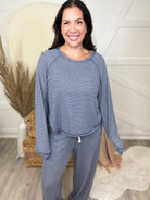 Best in Class Long Sleeve Top-120 LONG SLEEVE TOPS-HYFVE-Heathered Boho Boutique, Women's Fashion and Accessories in Palmetto, FL