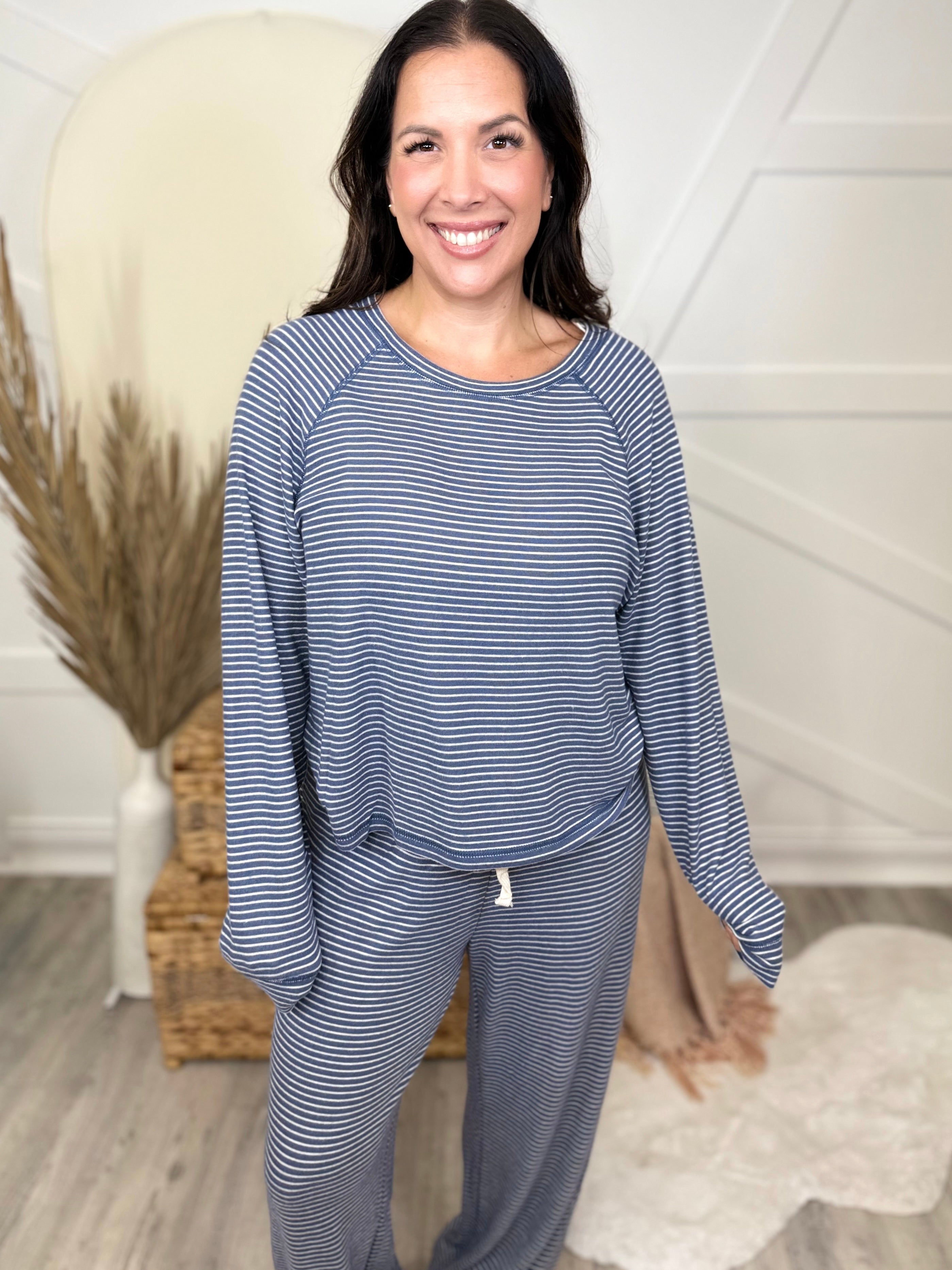Best in Class Long Sleeve Top-120 LONG SLEEVE TOPS-HYFVE-Heathered Boho Boutique, Women's Fashion and Accessories in Palmetto, FL