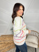 Extra Sweet Sweater-125 Sweater-Davi & Dani-Heathered Boho Boutique, Women's Fashion and Accessories in Palmetto, FL