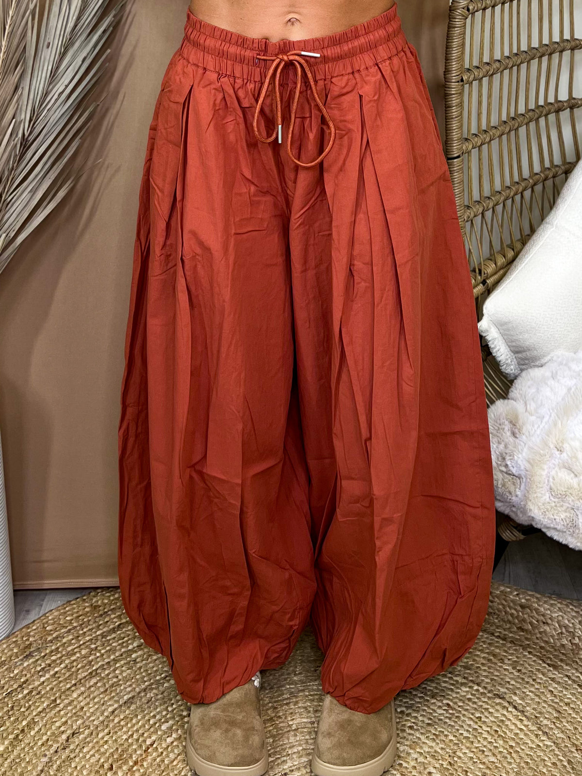 Airy Chic Pants-150 PANTS-STITCH & CO-Heathered Boho Boutique, Women's Fashion and Accessories in Palmetto, FL