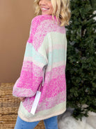 Clever Cardigan-220 Cardigans/ Kimonos-LUMIERE-Heathered Boho Boutique, Women's Fashion and Accessories in Palmetto, FL