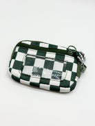 DOORBUSTER: Checkered Print Wristlet-320 Bags-Heathered Boho-Heathered Boho Boutique, Women's Fashion and Accessories in Palmetto, FL