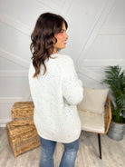 Speckled Cardigan-220 Cardigans/ Kimonos-White Birch-Heathered Boho Boutique, Women's Fashion and Accessories in Palmetto, FL