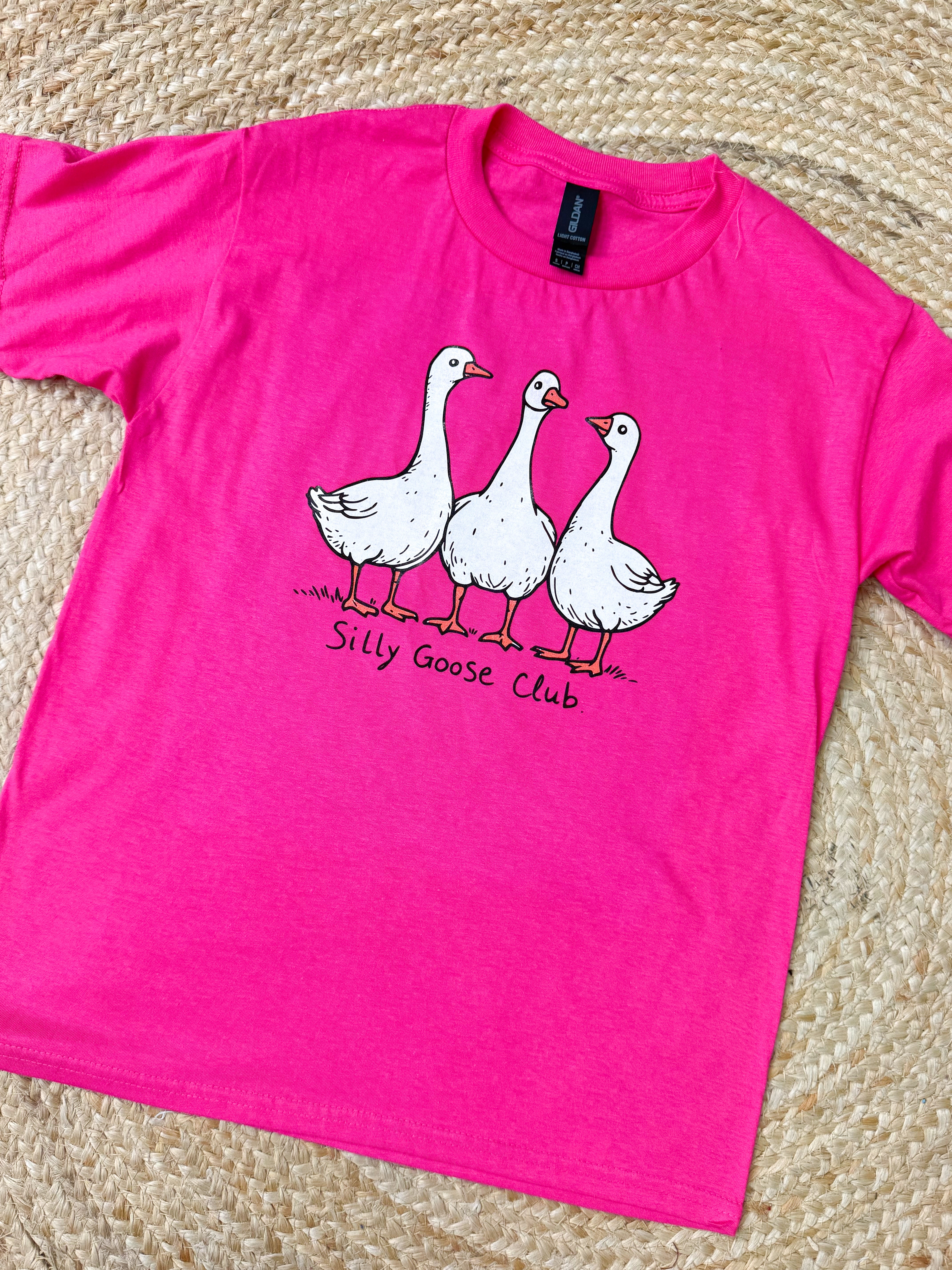 YOUTH - Silly Goose Club 2 Graphic Tee-130 Graphic Tees-Heathered Boho-Heathered Boho Boutique, Women's Fashion and Accessories in Palmetto, FL