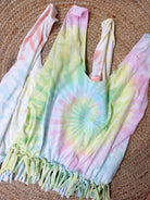 Boho Tie-Dye T-Shirt Bag-320 Bags-Heathered Boho-Heathered Boho Boutique, Women's Fashion and Accessories in Palmetto, FL